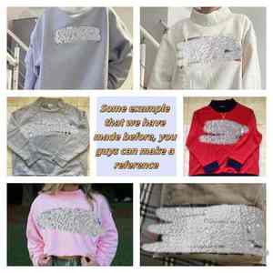 Sudadera personalizada de invierno para mujer, estilo universitario, con cuello simulado, estampado de letras de los Eagles, para el día del partido de los Go Birds - Product Image 6