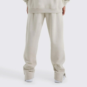 Ensemble de survêtement pour homme, best-seller, personnalisable, comprenant un sweat à capuche et un pantalon de jogging, 100% coton biologique épais - Product Image 3