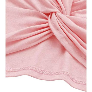Camiseta Corta de Cuello Redondo Rosa Ecológica para Mujer, Corte Regular, Color Sólido, Algodón Jersey, Ropa Casual de Verano - Product Image 5