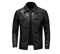 Veste Streetwear Homme Hiver 2026 en Cuir Véritable de Vache Vintage Respirant Col Montant Doublure Sherpa – Grande Vente Qualité Supérieure