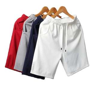 Pantalones Cortos Deportivos Casuales de Verano para Hombre, Transpirables, de Malla de Algodón, Cintura Media, Estilo Gimnasio, Holgados, para Playa y Actividades al Aire Libre - Product Image 1