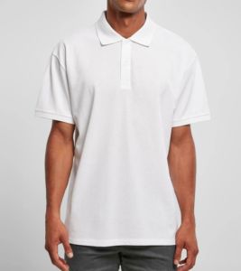 Polo ample personnalisé de haute qualité, décontracté, rayé, tricoté, pour homme, de luxe, bleu ciel, à manches courtes - Product Image 3