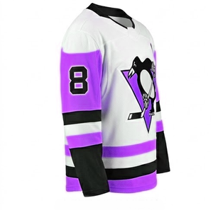 Wholesale Low MOQ Top Quality Colorful Team Order Custom Full Sublimation Ice Hockey Jersey For Unisex OEM Service - Product Image 5