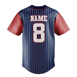 Uniformes de Béisbol Personalizados, Conjunto de Camisetas de Equipo en Tela Transpirable - Product Image 3