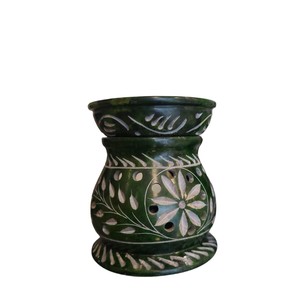 Top indien fait à la main populaire naturel brillant stéatite arôme brûleur à mazout pour la décoration de la maison but article - Product Image 2