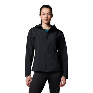 Chaqueta Cortavientos para Mujer, Transpirable, Impermeable, Ligera, con Capucha, para Correr, Entrenamiento, Viajes, Ropa Deportiva - Product Image 1