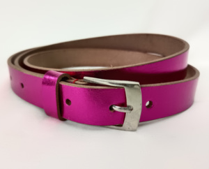Ceinture vintage en cuir véritable de haute qualité pour femme avec boucle à ardillon (alliage) - Ceinture décontractée résistante, durable et légère pour jeans - Product Image 5
