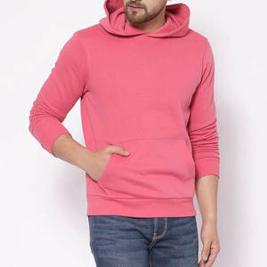 Men's Fashion Long Sleeve Winter Hoodies Custom Logo O-Neck Pullovers with Pockets Popular Style Printed Fleece <b>Fabric</b> - Product Image 6