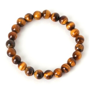Natural Tiger Eye <b>Bracelet</b> Brown Tiger Eye <b>Beaded</b> <b>Bracelet</b> For Healing Reiki Energy Jewelry Wholesale 8mm - Product Image 6