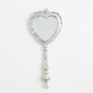 Vintage Hand <b>Mirror</b> <b>Gold</b> Handheld <b>Mirror</b> Antique Makeup <b>Mirror</b> Baroque <b>Mirror</b> Embossed Royal Princess Dressing <b>Mirror</b> - Product Image 2