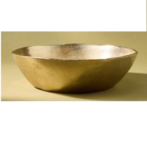 Elegante Tazón de Metal para Chocolate, Decorativo, con Diseño Moderno, para Servir Frutas y Postres - Product Image 1