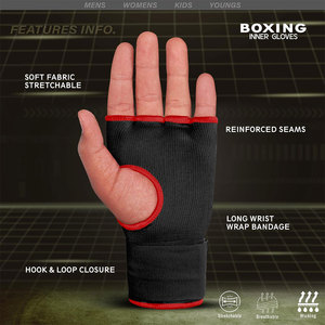 Nouveauté : Gants de boxe intérieurs personnalisés, imperméables, anti-UV, à séchage rapide, avec protection des poignets et doublure en gel - Product Image 4