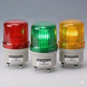 Luz Estroboscópica de Alarma de Seguridad LED de 12V con Sirena Roja Intermitente y Funciones de Señalización/Advertencia - Product Image 4