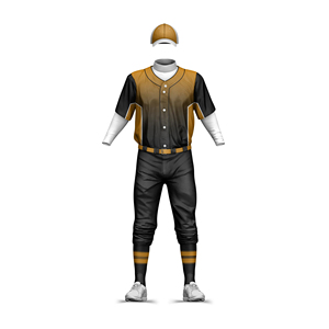 Custom Made Wholesale Price Breathable Quick Dry Plus Size BRG <b>Baseball</b> Uniform <b>Sets</b> 100% Polyester Softball Uniform - Product Image 3