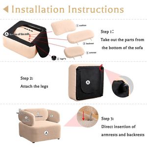 Poltrona da Lettura in Velluto Stile Mid-Century con Cuscini Spessi e Seduta Imbottita per Soggiorno - Product Image 3