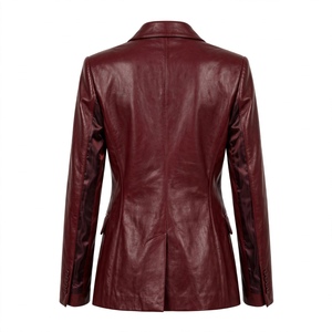 ABRIGO DE CUERO CHIC DE ALTA CALIDAD PARA MUJER - Product Image 4