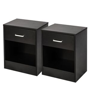Comodini XH da 2 pezzi con cassetto per riporre oggetti in camera da letto - Product Image 3