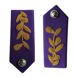 ฮายแลนด์ กอร์เก็ตส์ สีสันปรับแต่งได้ งานปักมือ เป็นมิตรกับสิ่งแวดล้อม ทนทาน อุปกรณ์เสริมสำหรับเครื่องแบบ แบบกำหนดเอง - Product Image 2