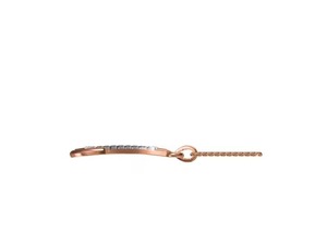 Minimal gold diamond pendant Z for women fine jewelry for daily wear gift with simple elegant and stylish design - Product Image 4