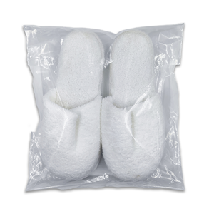 Nuevas Pantuflas de Felpa para Invitados, Ecológicas, para Interiores y Exteriores, Pantuflas de Spa Absorbentes de Agua, Calzado de Baño Blanco - Product Image 4