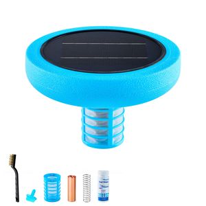 เครื่องฟอกน้ำพลังงานแสงอาทิตย์สำหรับสระว่ายน้ำ 35000 แกลลอน แบบลอยน้ำอัตโนมัติ ทำจากทองแดง ปราศจากคลอรีน - Product Image 1