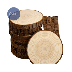 Posavasos de Madera Natural Ecológico de Alta Calidad Glory con Asa, Forma Pulida Fina para Decoración de Mesa de Comedor y Escritorio de Oficina - Product Image 1