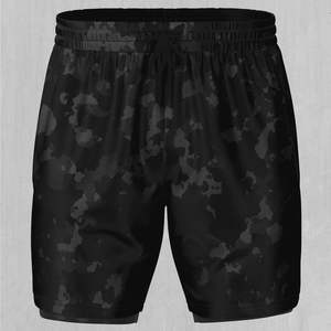 <b>Men's</b> Casual 100% Polyester <b>Shorts</b> Private Label Solid <b>Pattern</b> Quick Dry Sublimation Breathable Woven Material Made to Order - Product Image 4