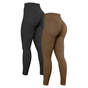 <b>Women's</b> High Waist <b>Camo</b> Print <b>Leggings</b> Full Length Stretch Knitted Sporty Fitness Pants All Seasons - Product Image 2