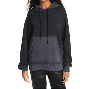 Sudadera de secado rápido con envío rápido, transpirable, de tela de rizo de algodón orgánico, ecológica, con rayas en contraste para mujer. - Product Image 1