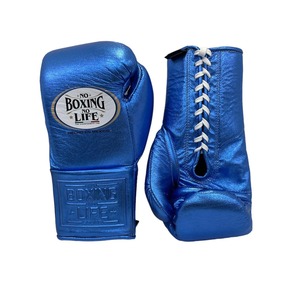 Guantes de Boxeo con Cordones y Estampado Canelo 'No Boxing No Life', Guantes de Boxeo Hechos a Mano al por Mayor, de Cuero Vacuno Genuino - Product Image 2