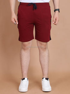 Bermudas deportivas de verano para hombre al por mayor, Bermudas de algodón transpirables informales y sueltas, logotipo personalizado, patrón deportivo estirable - Product Image 3