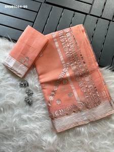 ผู้ผลิตชุดส่าหรี-เสื้อสตรีลายโกต้าดอริยาและลายซาเร่แบบราชสถาน พร้อมงานปักโกต้าปาตติ ดีไซน์สวยหรู จากเมืองสุรัต - Product Image 3