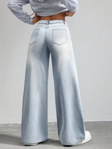 Top Seller Vintage Mom Jeans Classic High Rise Women's Denim Pants Fast Shipping - Product Image 4