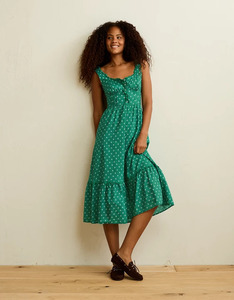 Summer Dress for Women Retro Polka Dot Sleeveless Dresses Vintage 1950s Rockabilly Party Dress Women Comfortable and Breathable - Product Image 1