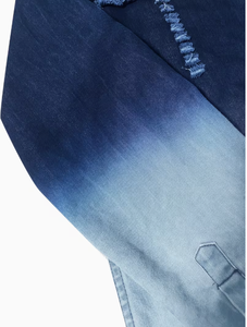 <b>Men</b> Denim Shirt Fashion Casual Cotton Denim Long Sleeve Shirt <b>Men</b> Denim Shirt Wholesale Casual Long Sleeve Button Front Denim - Product Image 4