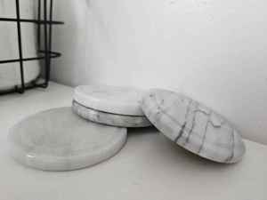 Most Selling <b>Marble</b> <b>Coasters</b> With Big Slab Waterproof Design For Villa Home Decor Coffee Table Protection - Product Image 2