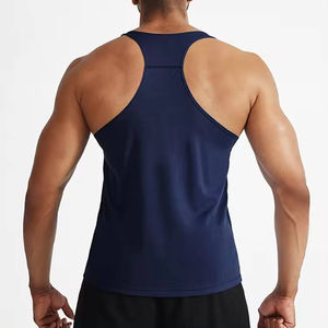 Débardeurs décontractés anti-transpiration pour hommes, séchage rapide, pour la gym, l'entraînement, le fitness, respirants, pour la course et le sport, design tendance - Product Image 2