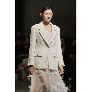 Nueva Colección de Chaquetas para Mujer, Chaqueta de Tweed con Mezcla de Lana STELLA, 36% Acrílico, 30% Lana, 21% Poliéster, 12% - Product Image 4