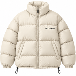 Chaqueta Acolchada Personalizada para Hombre, Chaqueta de Plumón Cálida para Invierno, Chaqueta Premium con Cuello Alto, Cierre Completo, Talla Grande, Bordada - Product Image 1
