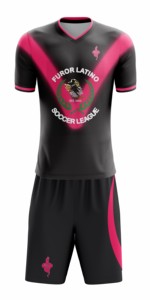 Uniformes de Fútbol Personalizables para Hombre, Sublimados e Impresos, 100% Poliéster, Secado Rápido, Mangas Cortas, Uniformes de Verano para Equipos - Product Image 5
