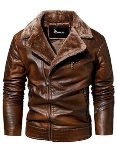 Nouvelle veste matelassée d'hiver en cuir noir pur pour homme, style urbain tendance avec logo frontal, écologique - Product Image 2