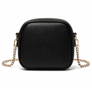 Sac bandoulière mini de créateur en PU avec chaîne métallique, sac à main pour femme, vente en gros - Product Image 4