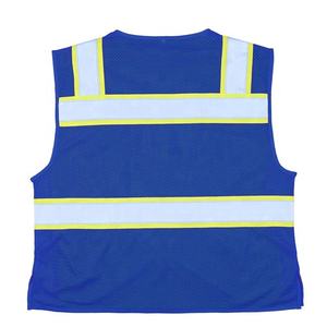 Hi Vis เสื้อกั๊กนิรภัยเสื้อจราจรสะท้อนแสง,เสื้อกั๊กป้องกันความปลอดภัยเสื้อกั๊กสะท้อนแสงชุดทำงานเพื่อความปลอดภัย - Product Image 1