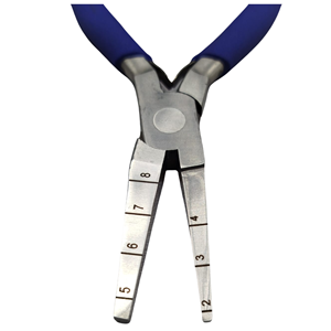 Professional Graduated <b>Flat</b> <b>Nose</b> <b>Pliers</b> Multi-Step Jewelry Making Tool for Precision Wire Bending Looping Forming and Shaping - Product Image 5
