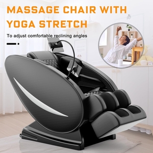 Fauteuil de massage corps entier avec chaleur, zéro gravité, techniques de massage Shiatsu, modes variés, chauffage lombaire et des hanches, massage des mollets et des pieds - Product Image 5