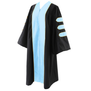 Túnica de Graduación Nueva 2026 para Licenciatura, Maestría y Doctorado, Estilo Universitario, Poliéster, Logotipo y Color Personalizables - Product Image 3
