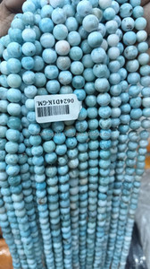 2024สินค้ามาใหม่คุณภาพระดับพรีเมี่ยมสำหรับผู้ชายผู้หญิงเครื่องประดับหินธรรมชาติลูกปัดคริสตัล Larimar จริงสำหรับสร้อยข้อมือเครื่องประดับแฟชั่น - Product Image 6