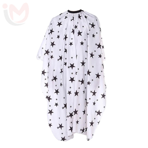 Nouvel ensemble de cape de barbier de luxe avec ceinture ajustable, imprimés de bandanas à motifs de crânes, en nylon durable, options de logo personnalisé - Product Image 4