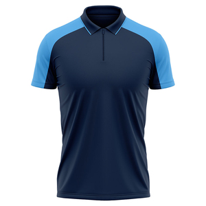 High Quality Athletic for <b>Shirt</b> Stretch Polyester/cotton Blend Knitted Embroidered Quick Dry comfort Lightweight Design Active - Product Image 5