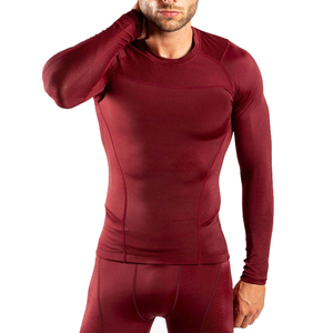 Nueva Llegada, Rashguard Sublimado Personalizado para Hombre, Manga Larga, Rashguard Estampado para MMA en Venta, Hecho con el Mejor Material - Product Image 1